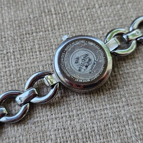 ESQ by Movado Swiss Women Wristwatch Black Face Silver Tone Analog Watch - Picture 14 of 15